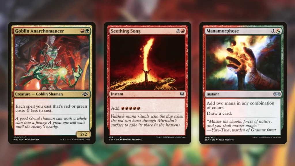 Temur Storm MTG Pauper Rituals Cantrips