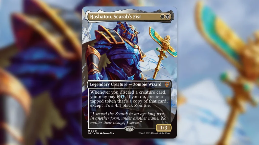 Best MTG Commanders 2025 Hashaton Scarabs Fist
