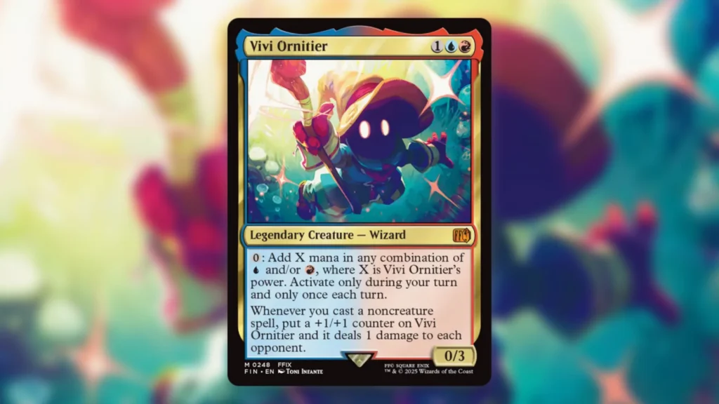 Best MTG Commanders 2025 Vivi Ornitier