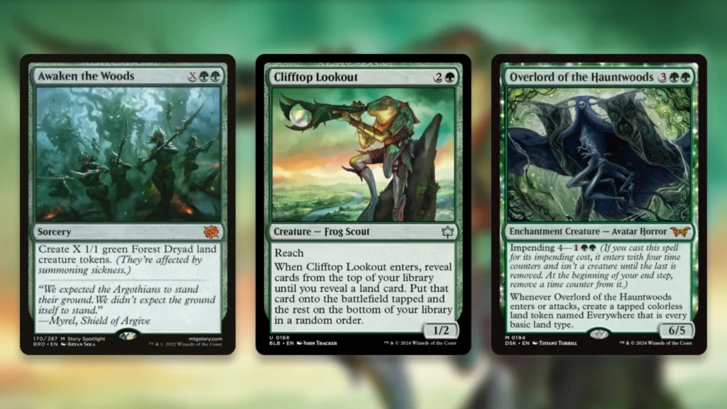 Fetch Land Experiment MTG Examples