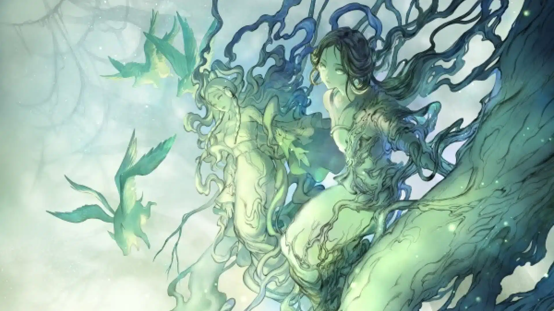 Foggy Swamp Visions | Avatar: The Last Airbender | Art by Hori Airi