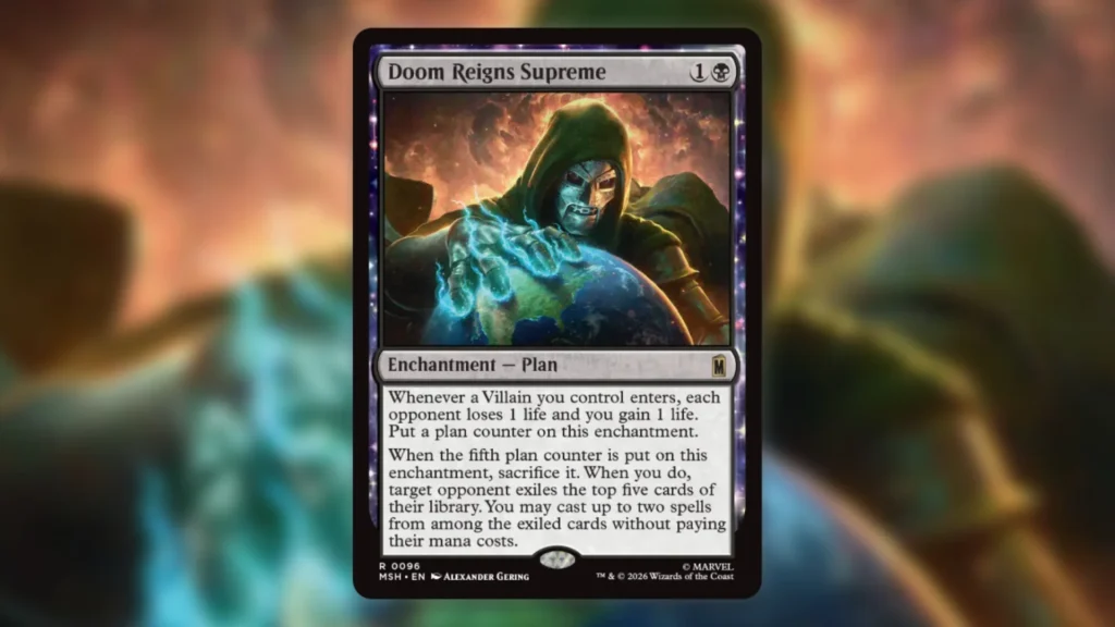 MTG Marvel Superheroes Mechanics Doom Reigns Supreme