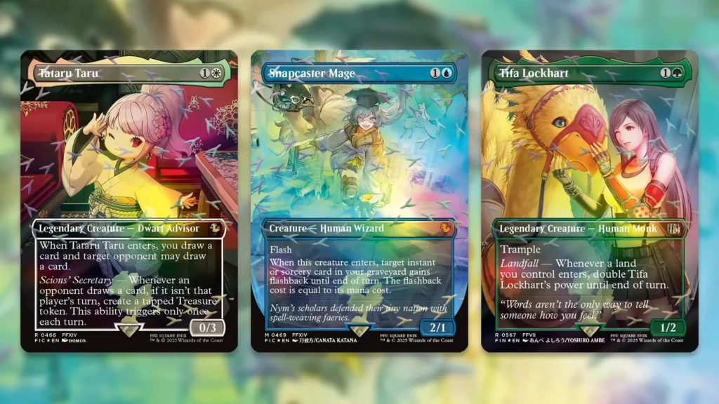 Tataru Taru | Snapcaster Mage | Tifa Lockheart