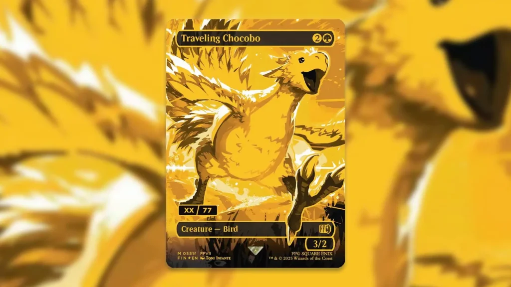Traveling Chocobo | Most Expensive 2025 MTG Cards