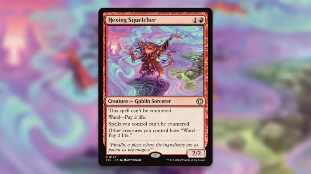 Best Cards Lorwyn Eclipsed Hexing Squelcher