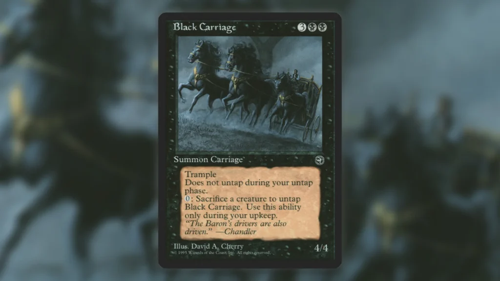 Black Carriage MTG