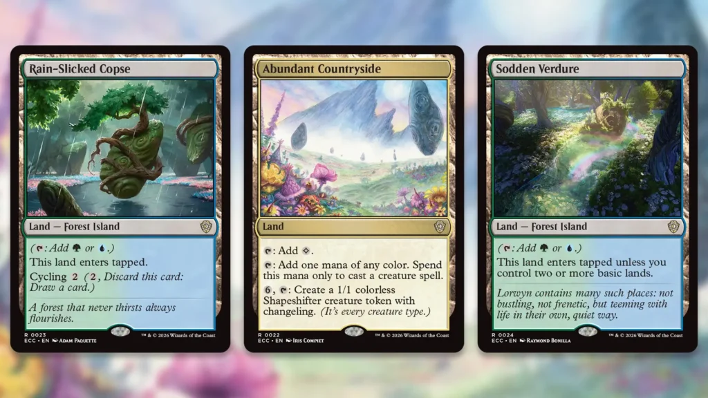 Dance of the Elements Precon New Lands