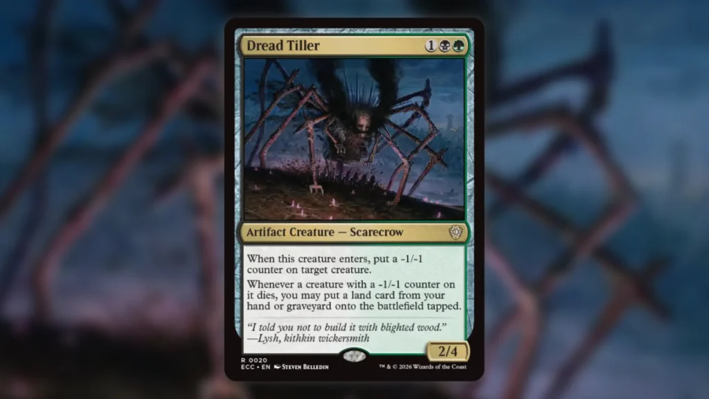 Lorwyn Eclipsed Blight Curse Dread Tiller