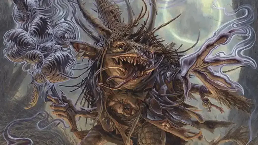 Auntie Ool, Cursewretch | Lorwyn Eclipsed Commander | Art by Daniel Zrom