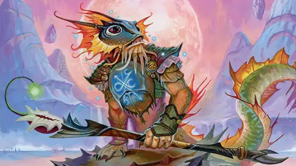 Deepway Navigator | Lorwyn Eclipsed | Art by Jacob Walker
