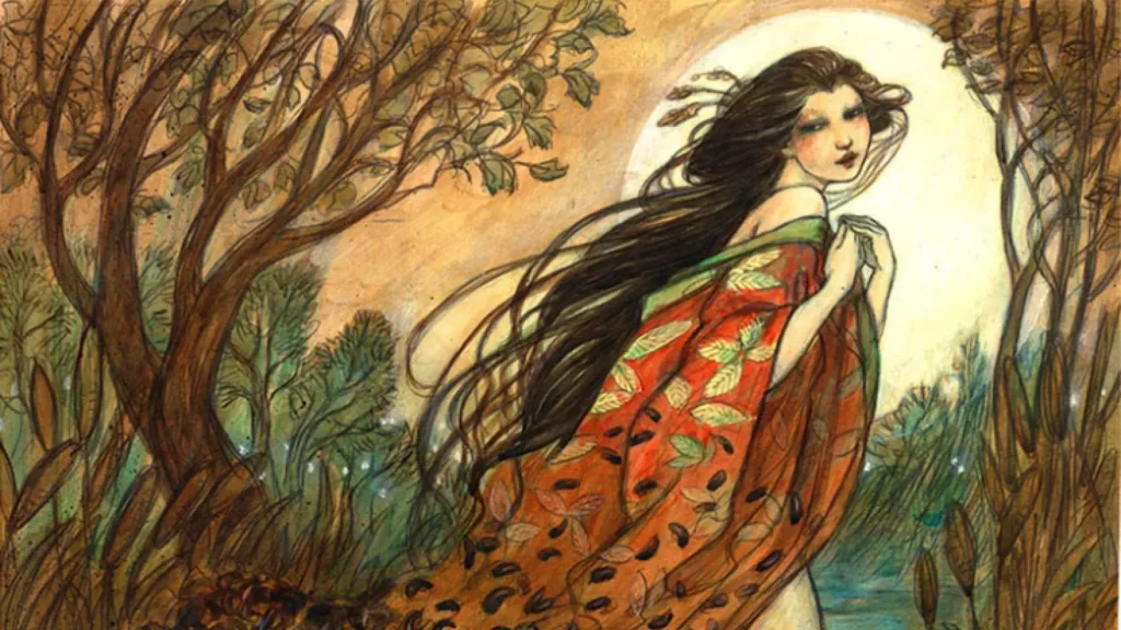 Blessing of Leeches | Betrayers of Kamigawa | Art by Rebecca Guay