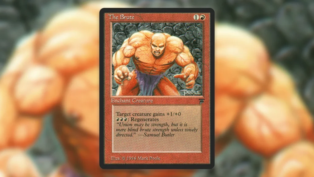 MTG Commander Protection The Brute