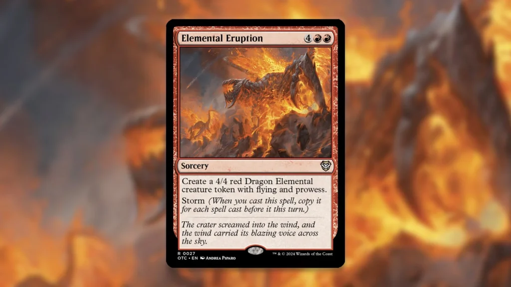 MTG Elemental Eruption