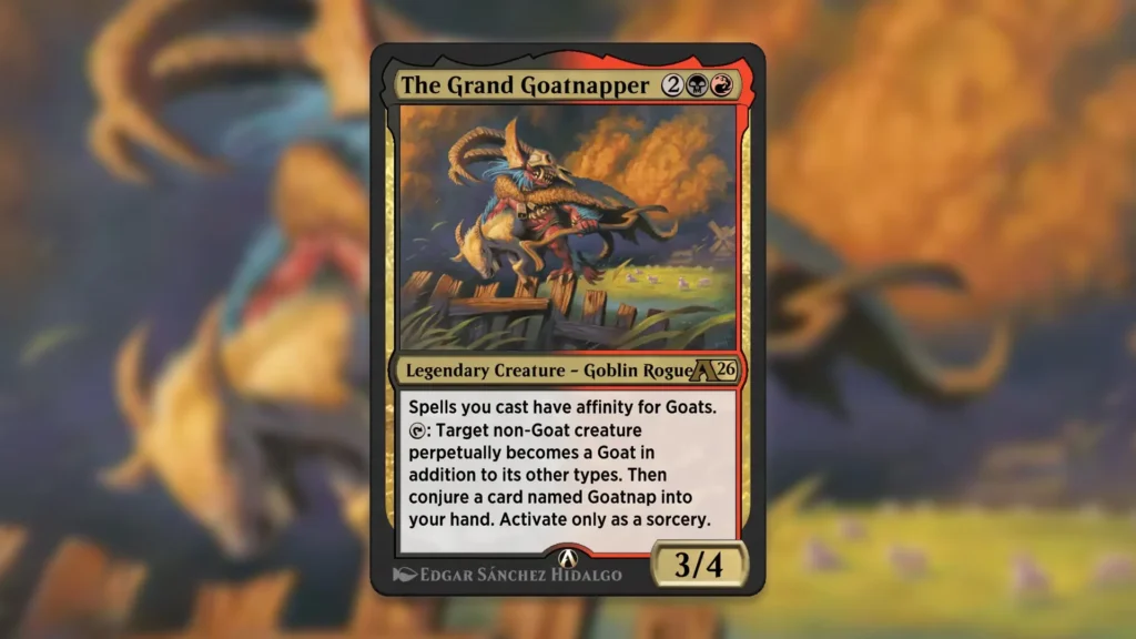 MTG The Grand Goatnapper