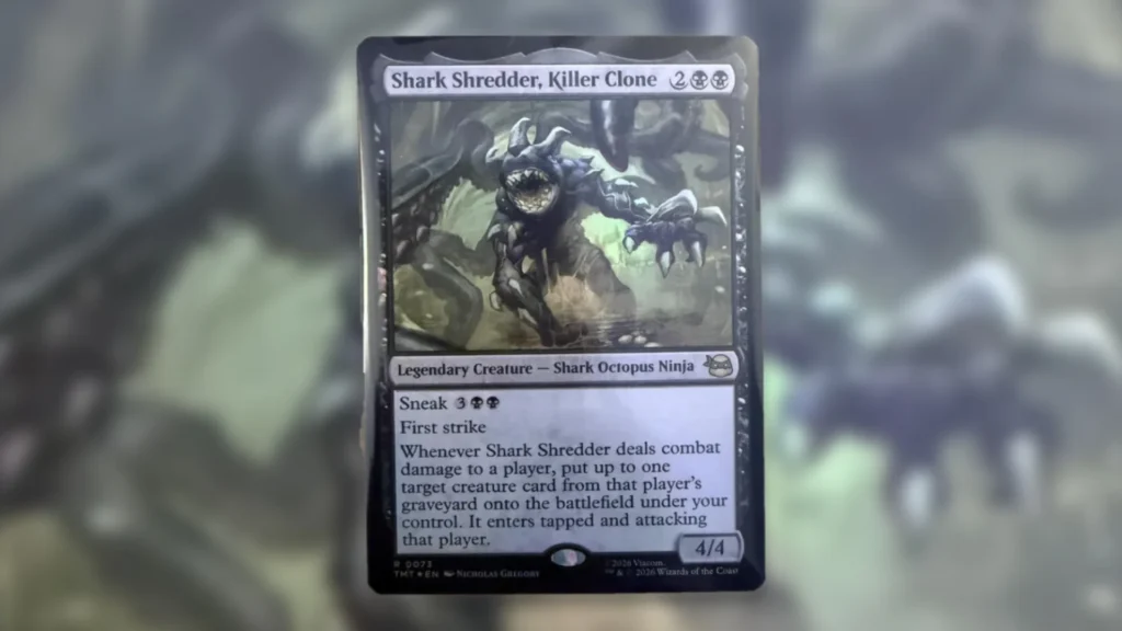 Shark Shredder Killer Clone MTG