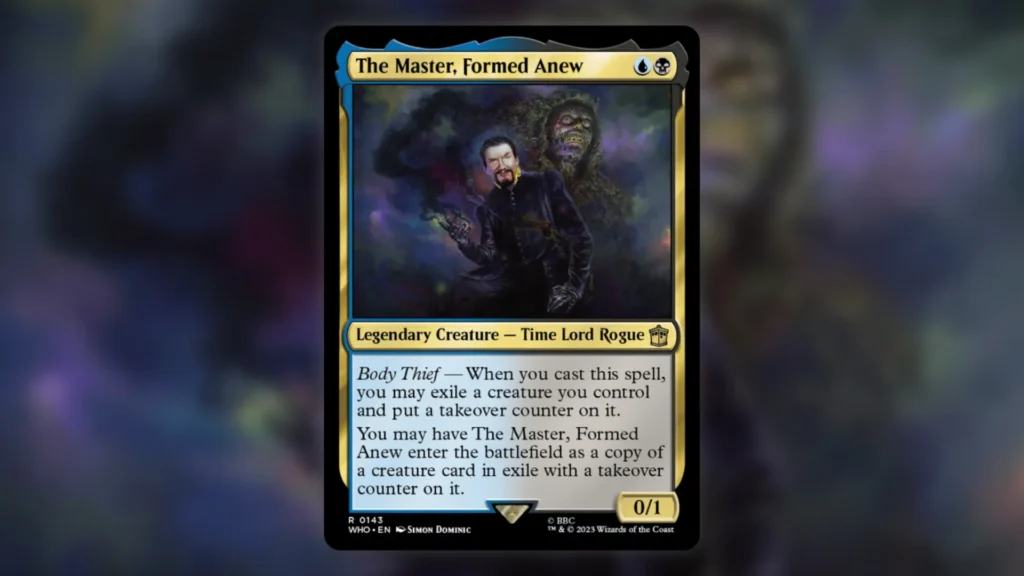 The Master Formed Anew MTG