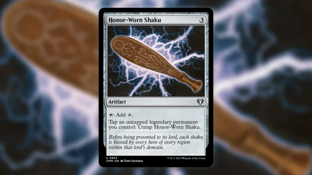 Underplayed Mana Rocks MTG Commander Honor-Worn Shaku