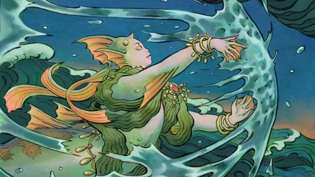 Adept Watershaper | Lorwyn Eclipsed | Art by Julie Benbassat
