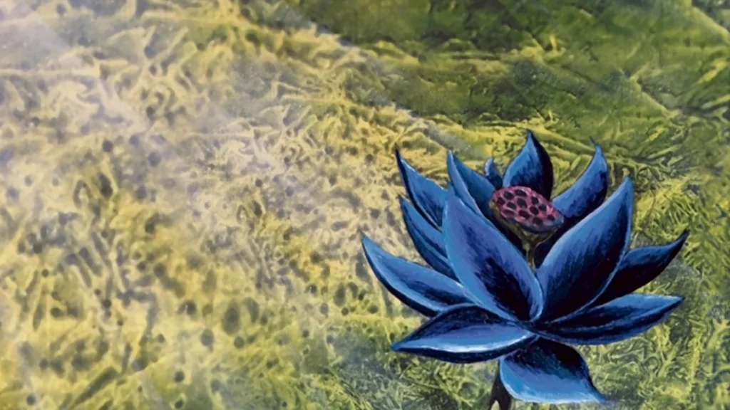 Black Lotus | Limited (Alpha) | Art by Christopher Rush