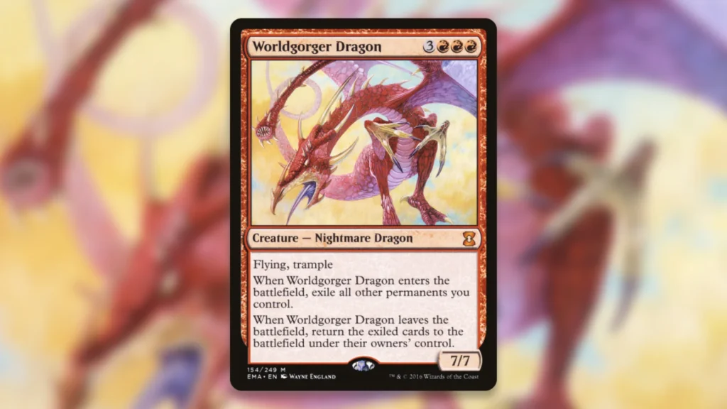 Budget Combo Enablers MTG Commander Worldgorger Dragon