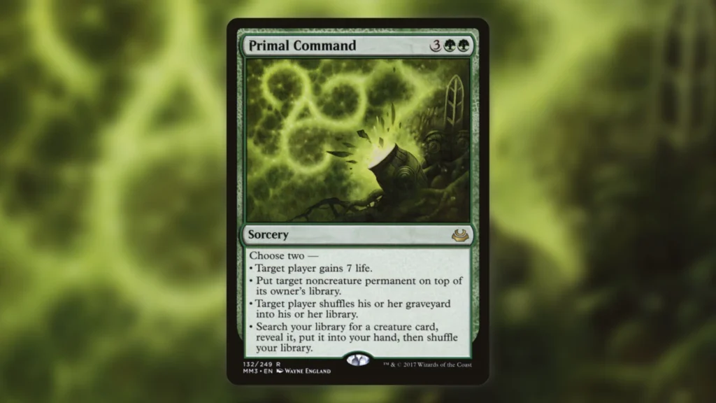 Budget Graveyard Hate MTG Primal Command