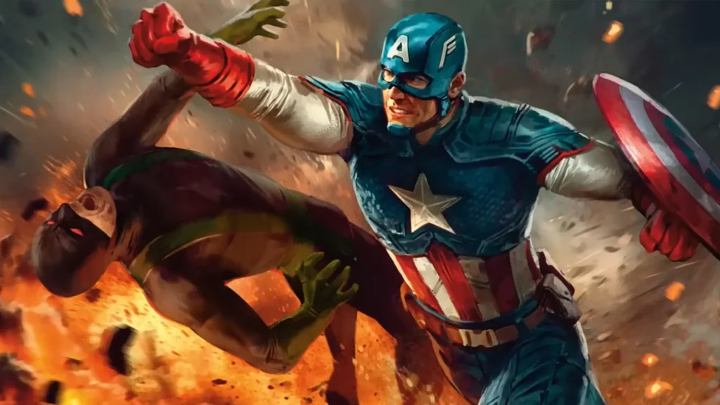 Captain America, Super-Soldier | MTG Marvel Super Heroes | Art by Anna Podedworna