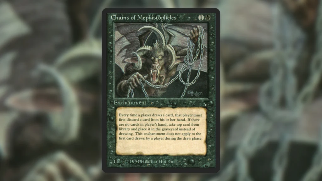 Chains of Mephistopheles MTG