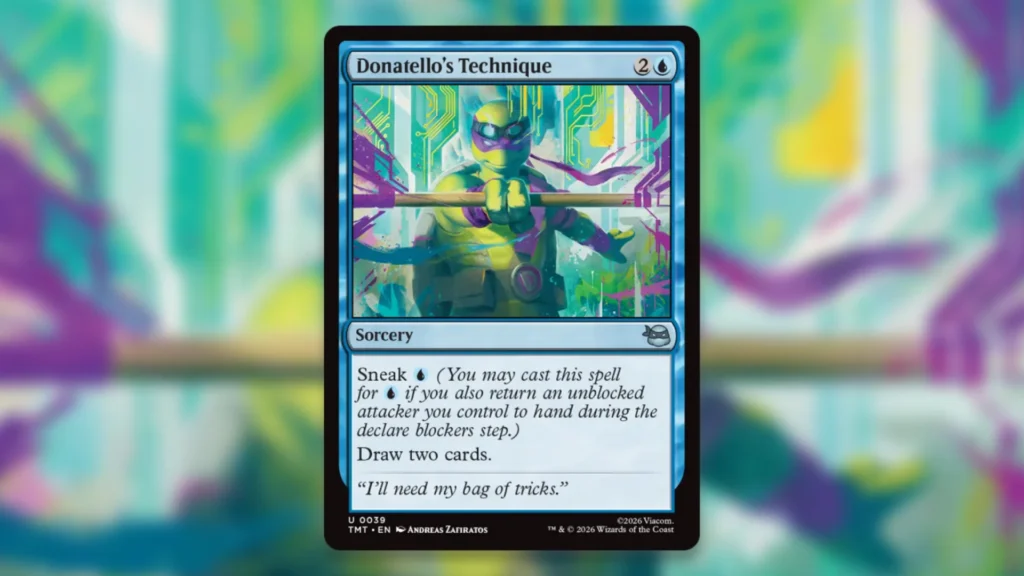 Best Cards MTG TMNT Donatello's Technique