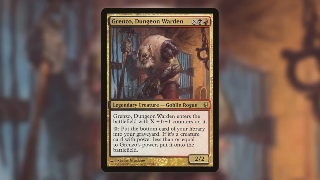 Grenzo Dungeon Warden MTG 2