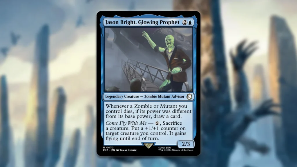 MTG Jason Bright, Glowing Prophet