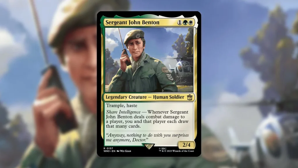 MTG Sergeant John Benton