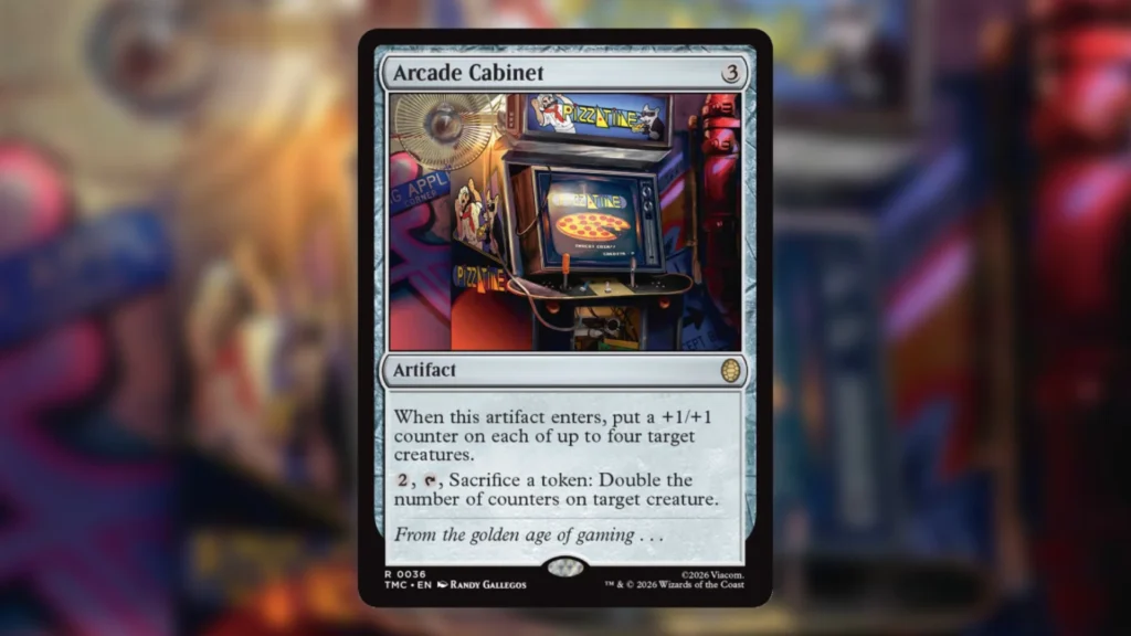 MTG TMNT Commander Spoilers Arcade Cabinet