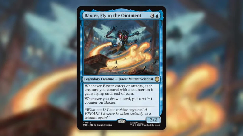 MTG TMNT Commander Spoilers Baxter Fly in the Ointment