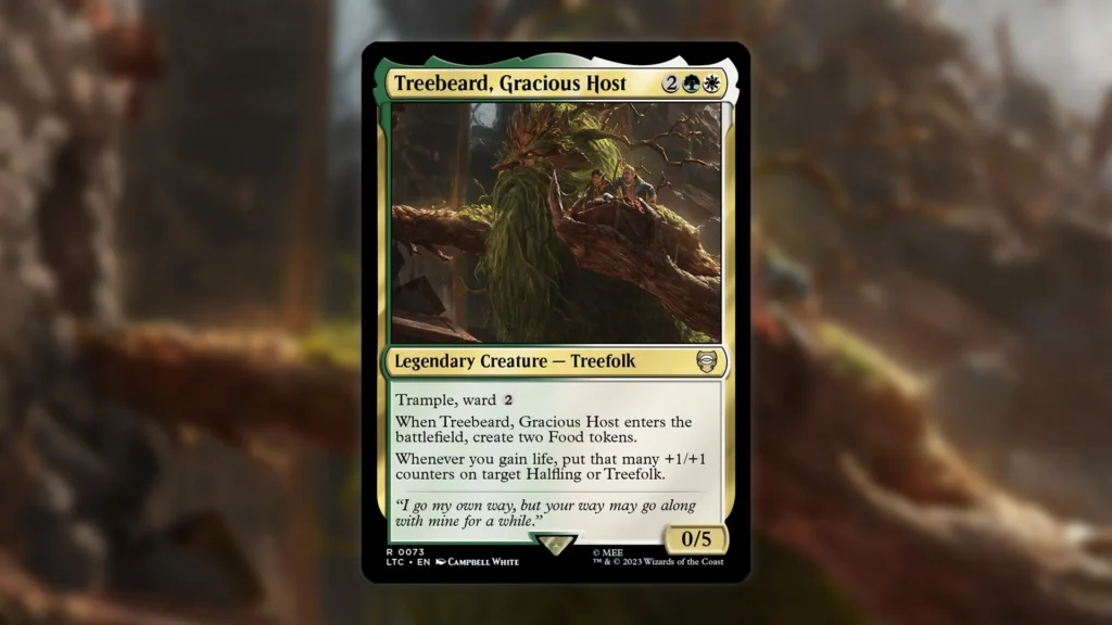 MTG Treebeard, Gracious Host