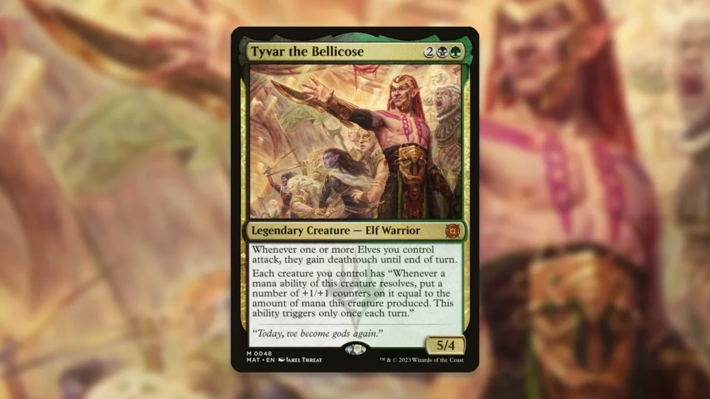 MTG Tyvar the Bellicose