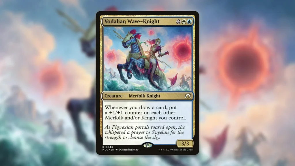MTG Vodalian Wave-Knight