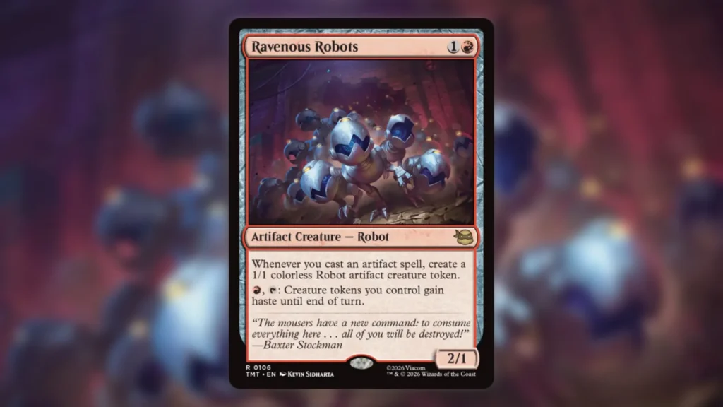 Best Cards MTG TMNT Ravenous Robots