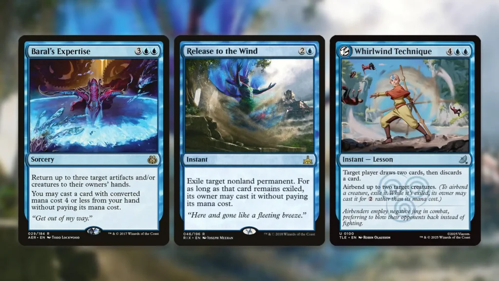 Baral's Expertise | Release to the Wind | Whirlwind Technique