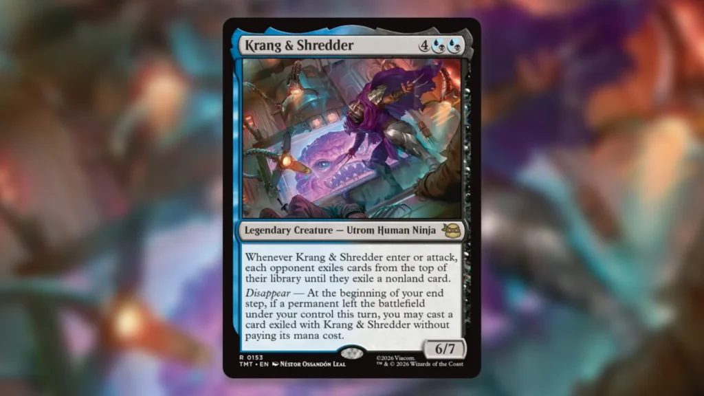 Best MTG Commanders TMNT Krang & Shredder