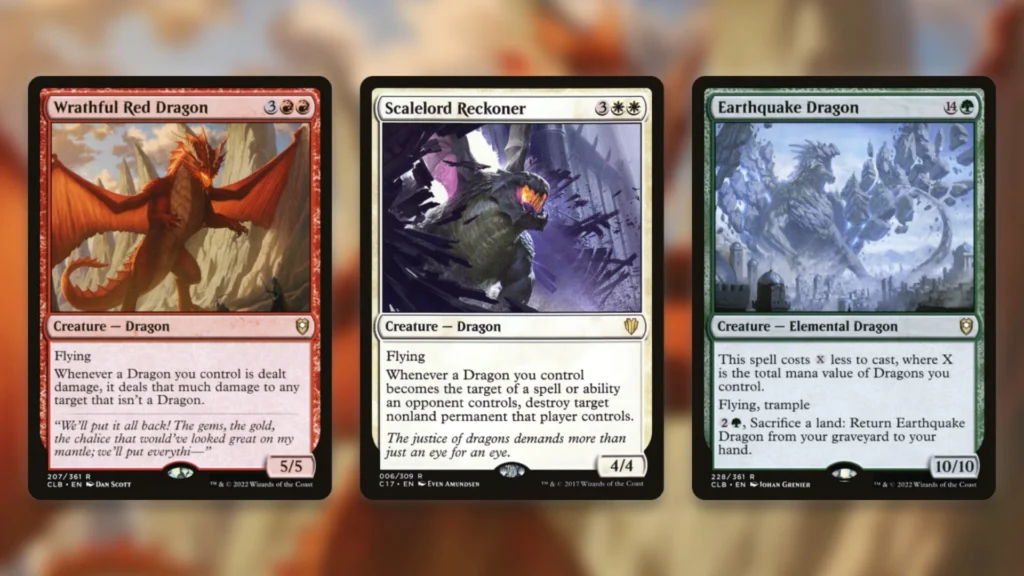 Budget Dragon Cards MTG Commander Less Budget Options