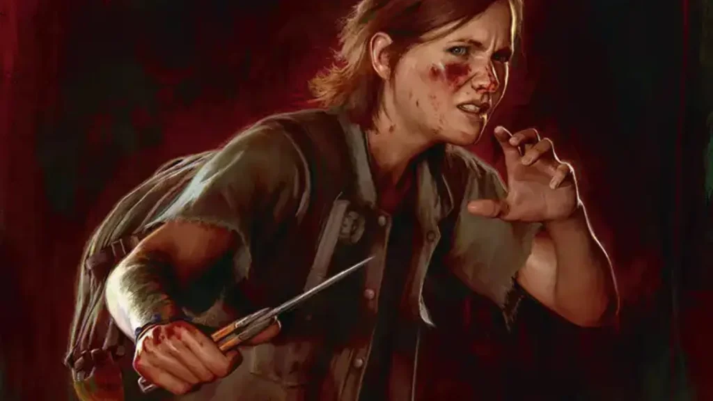 Ellie Vengeful Hunter | Secret Lair | Art by Irvin Rodriguez