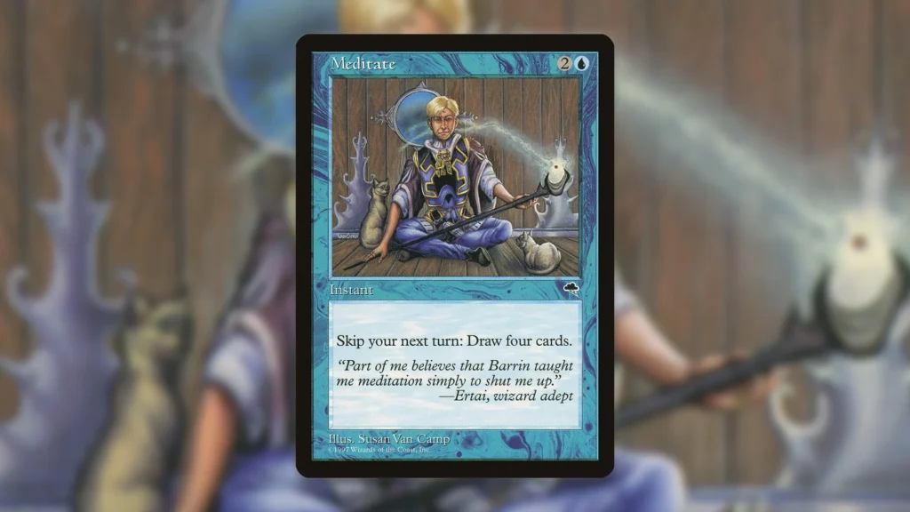 MTG Meditate