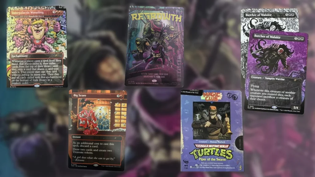 MTG x TMNT Bonus Cards