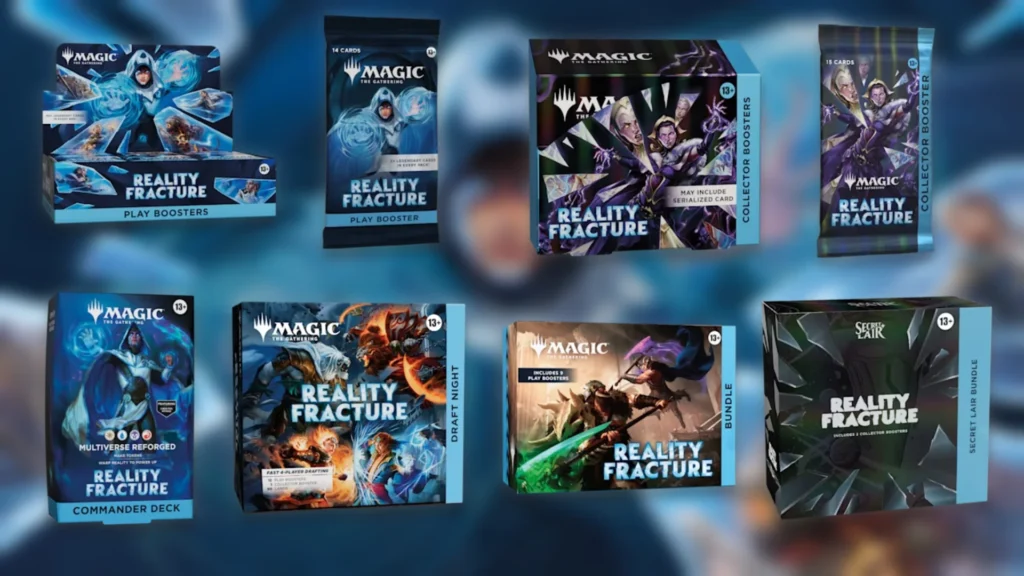 Reality Fracture Product Lineup