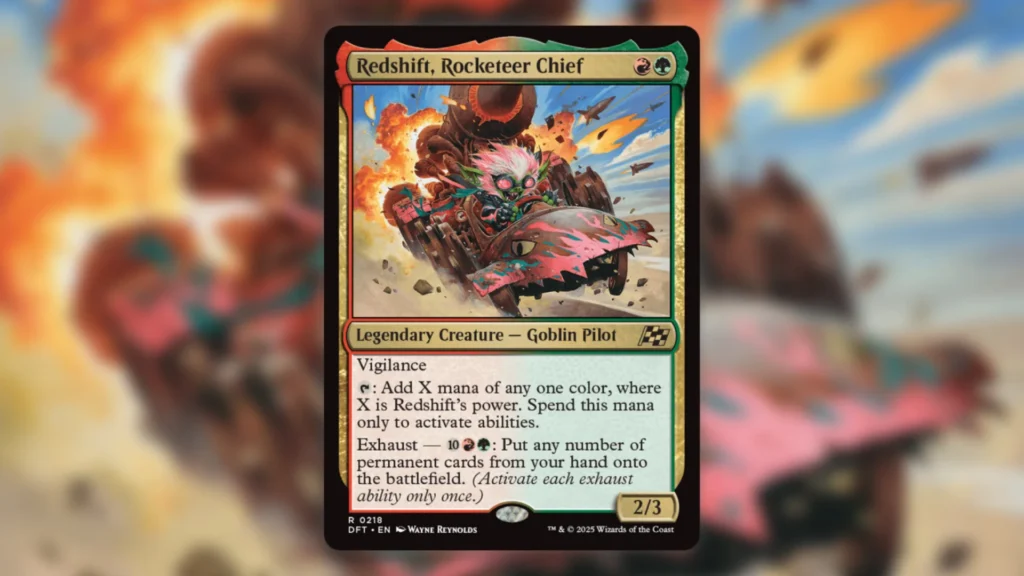 Redshift Rocketeer Chief MTG
