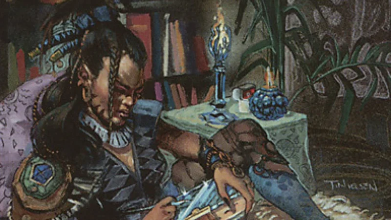 Rhystic Study | Prophecy | Art by Terese Nielsen