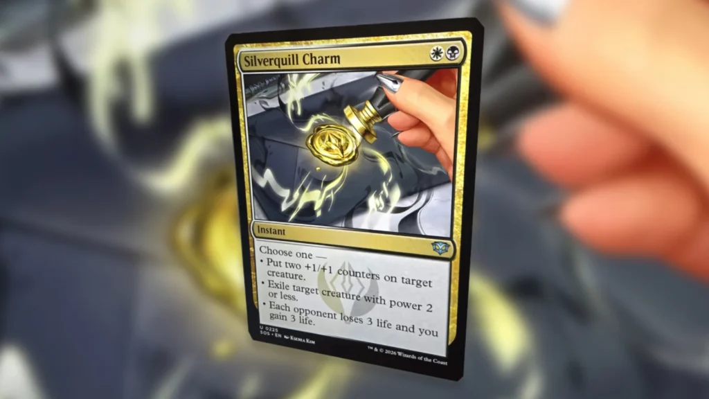 Secrets of Strixhaven Charms MTG Silverquill Charm