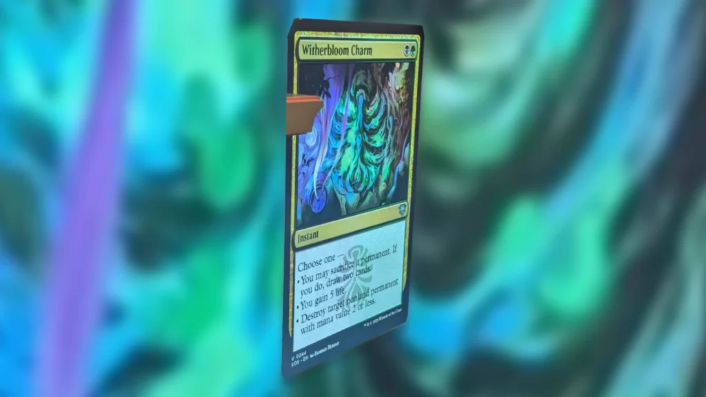 Secrets of Strixhaven Charms MTG Witherbloom Charm