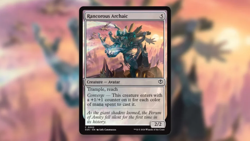 Secrets of Strixhaven Mechanics Converge Rancorous Archaic