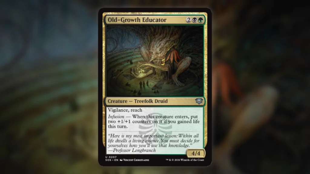 Secrets of Strixhaven Mechanics Infusion Olg-Growth Educator